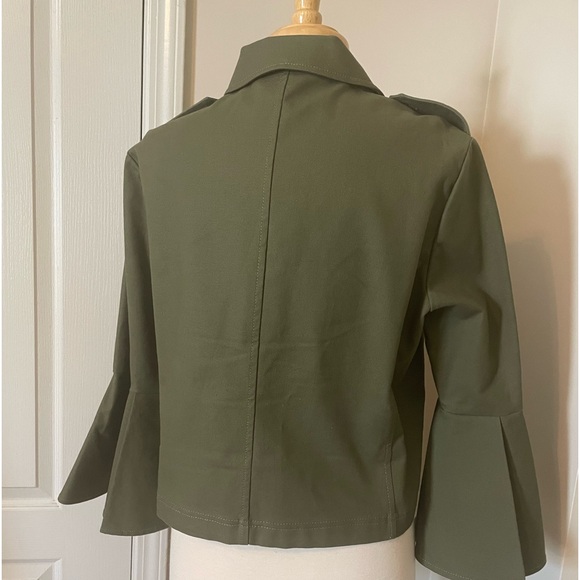 RACHEL Rachel Roy Sage Green Jacket size 10 - Picture 6 of 11